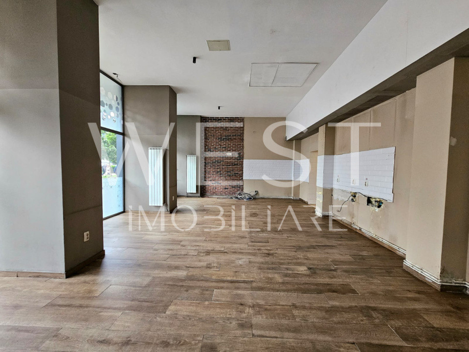 Spatiu Comercial l 115 MP l HORECA l 2 Accese l Vad comercial l Marasti 