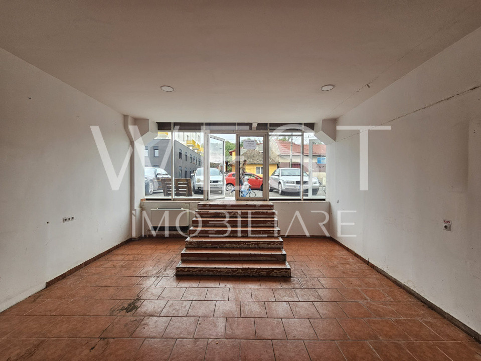 Spatiu comercial l vitrina stradala l pozitionare excelenta l Oasului 