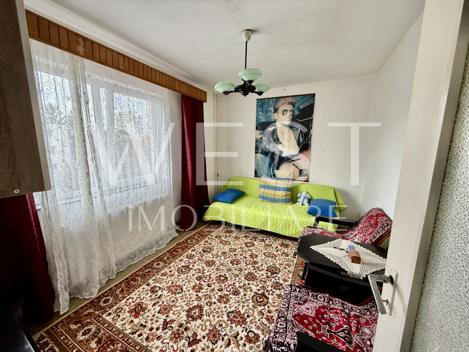 Apartament 2 camere , Aleea Gârbău – Zonă liniștită , ideal pentru investiție