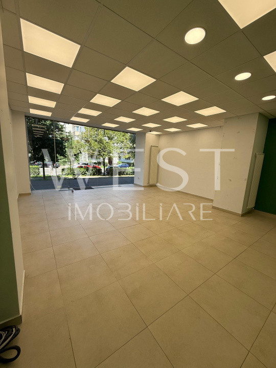 Spatiu comercial l 81 mp l Vad comercial l Vitrina continua l Marasti