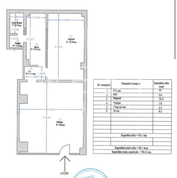 Spatiu comercial l 81 mp l Vad comercial l Vitrina continua l Marasti