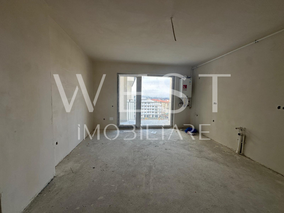 Apartament semifinisat l 2 camere l 53MP utili l Eroilor 