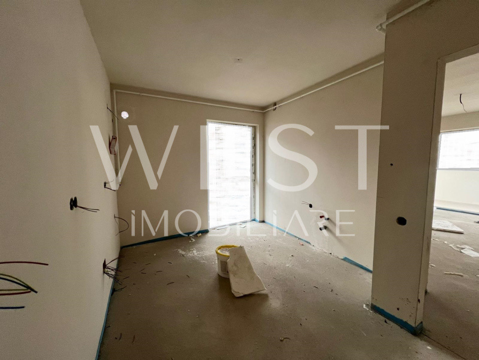 Apartament 2 camere semifinisat l suprafata 55,5mp bloc nou l Eroilor