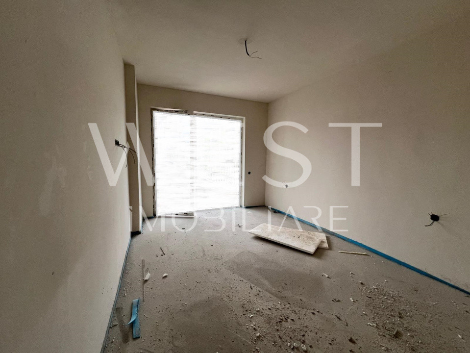 Apartament 2 camere semifinisat l suprafata 55,5mp bloc nou l Eroilor