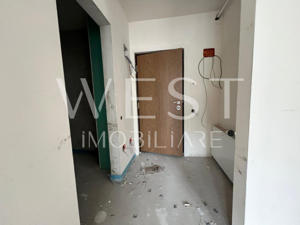 Apartament 2 camere semifinisat l suprafata 55,5mp bloc nou l Eroilor