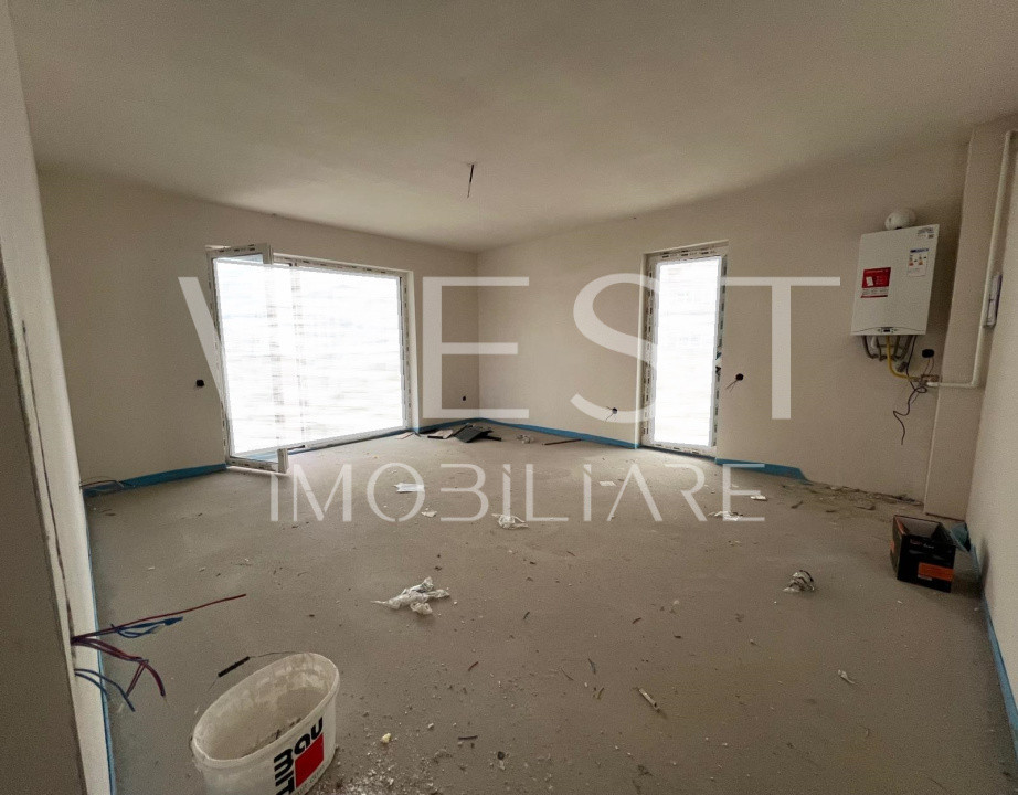 Apartament 2 camere semifinisat l suprafata 55.5mp l bloc nou Eroilor!