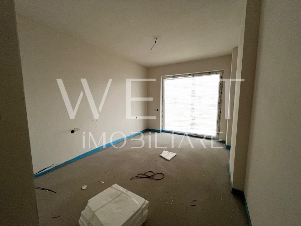 Apartament 2 camere semifinisat l suprafata 55.5mp l bloc nou Eroilor!
