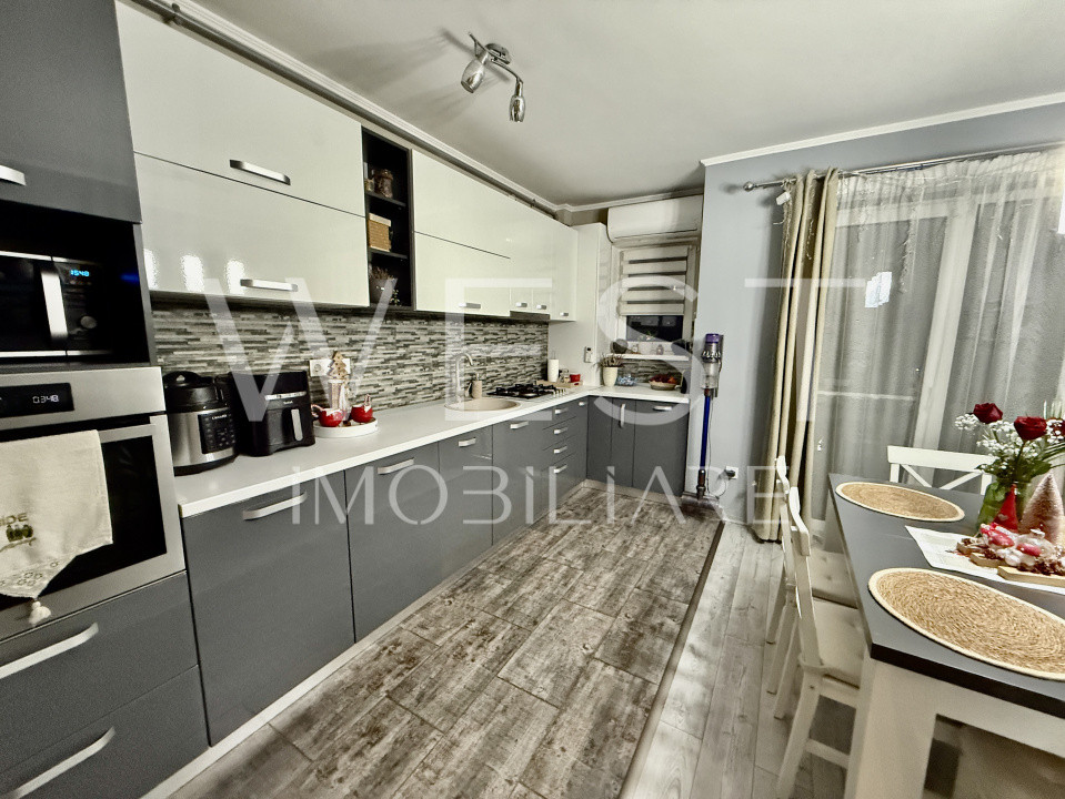 Apartament 3 camere | Mobilat Modern | 62 mp UTIL | PARCARE | Zona Stadionului