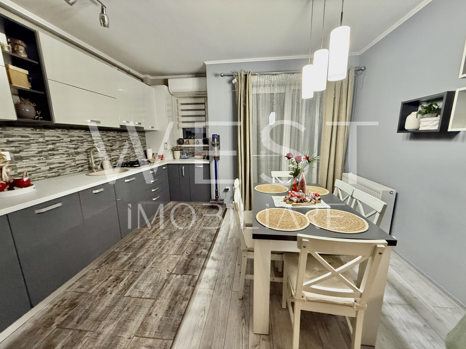 Apartament 3 camere | Mobilat Modern | 62 mp UTIL | PARCARE | Zona Stadionului