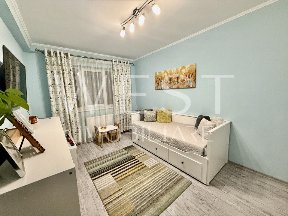 Apartament 3 camere | Mobilat Modern | 62 mp UTIL | PARCARE | Zona Stadionului