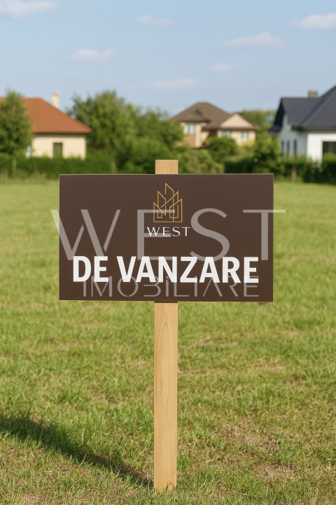 Teren INTRAVILAN 860mp | Dâmbul Rotund | Toate UTILITATILE langa teren