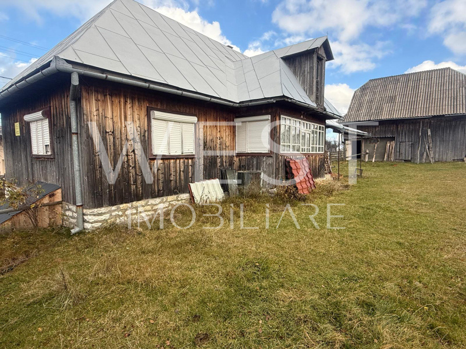 Casa bătrânească locuibila | Râșca jud.Cluj | Teren 2500mp 