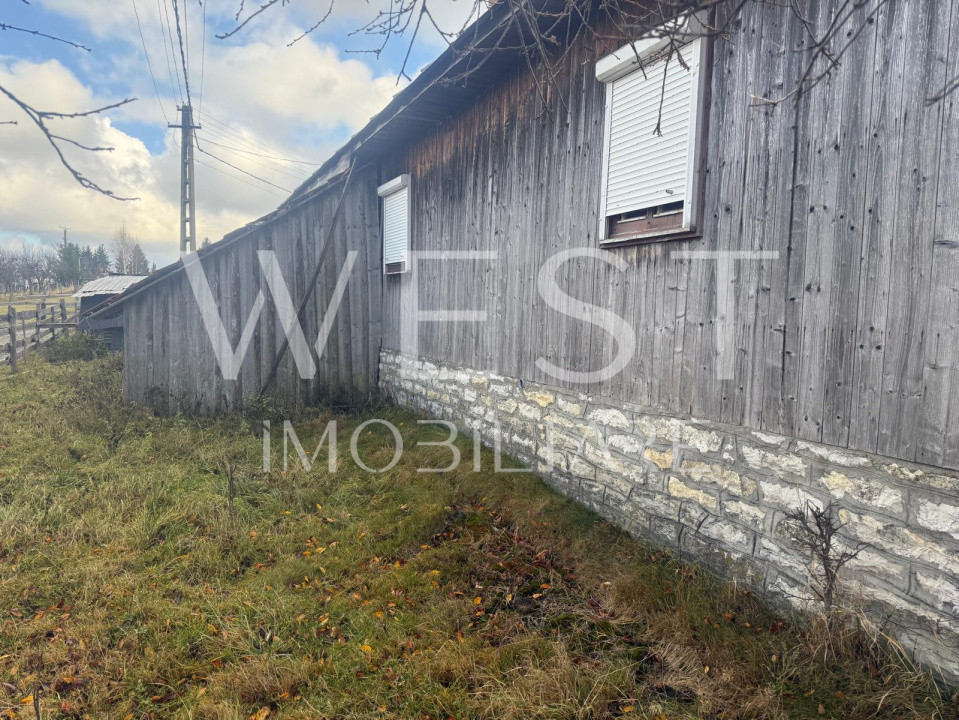Casa bătrânească locuibila | Râșca jud.Cluj | Teren 2500mp 