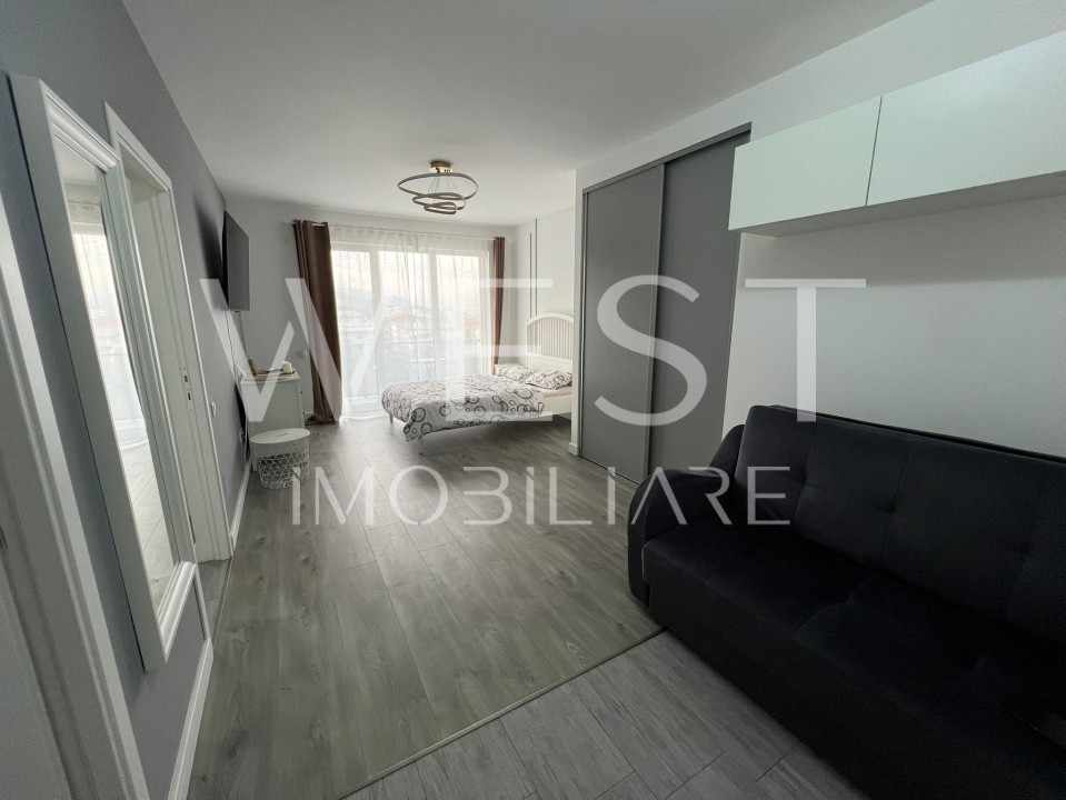 Apartament 1 camera + bucatrie separata l suprafta 38 mp l strada Teilor