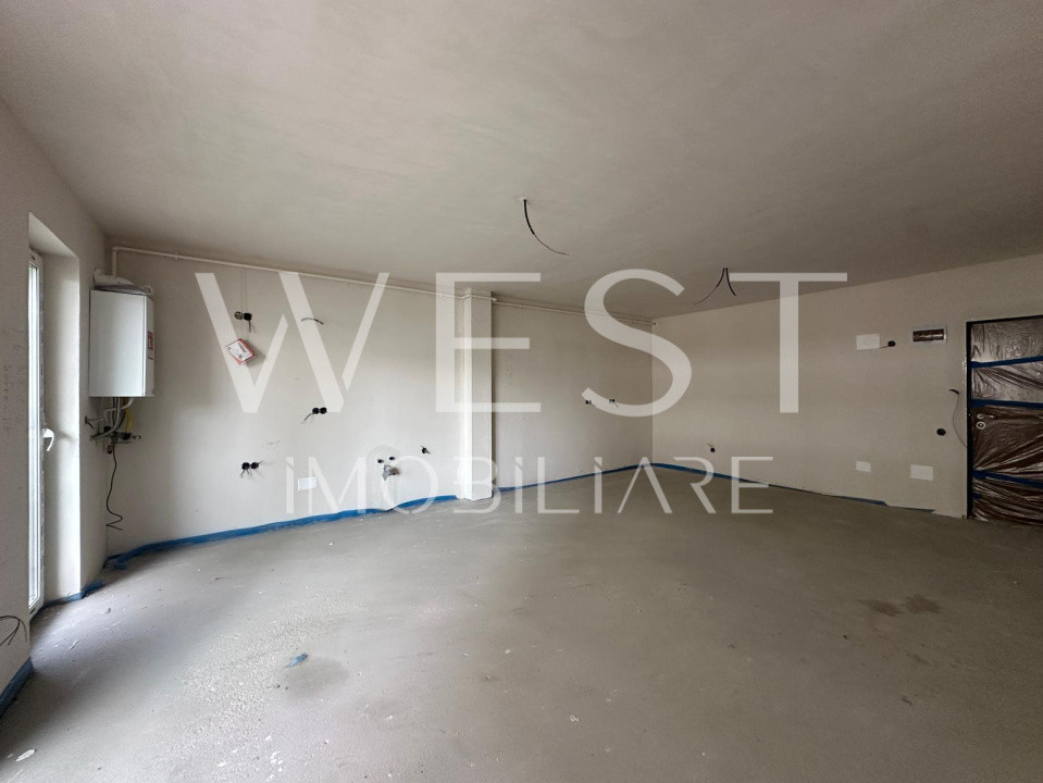 Apartament semifinisat l 56 MP utili l terasa 11,5 MP l parcare l Eroilor 