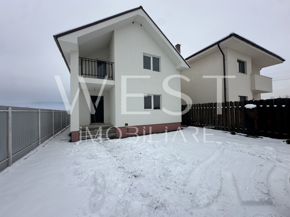 Casa individuala NOUA | 120mp UTIL | 500mp TEREN | zona VILA GONG 