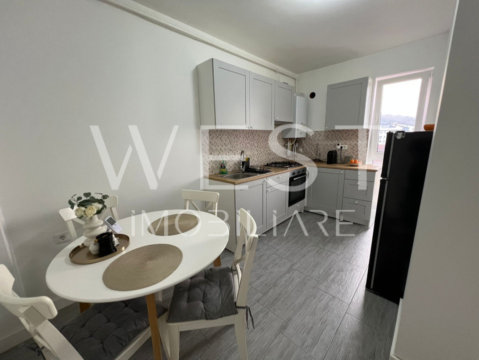 Apartament 1 camera + bucatrie separata l suprafta 38 mp l strada Teilor