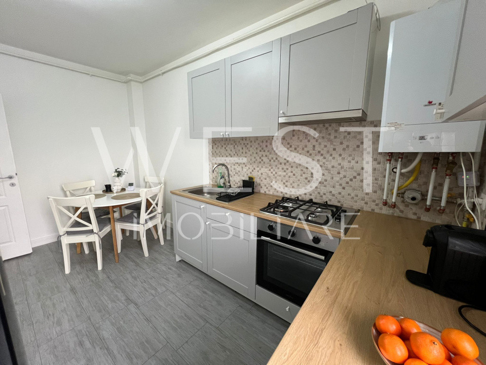 Apartament 1 camera + bucatrie separata l suprafta 38 mp l strada Teilor