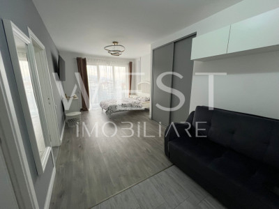Apartament 1 camera + bucatrie separata l suprafta 38 mp l strada Teilor