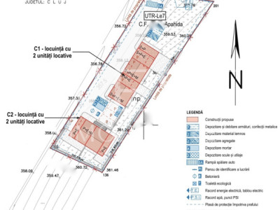 Teren AUTORIZAT 2 DUPLEX | 1400mp Front 22m | Zona OMNIA