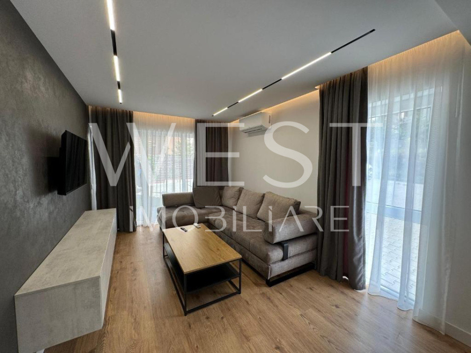 Apartament Sub Cetate / 2 camere / 48 mp / finsat si utilat cu gradina