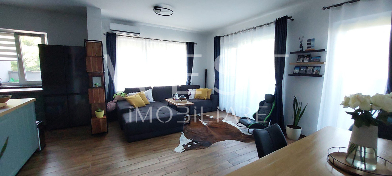 Apartament superfinisat l 77 Mp utili l terasa 68 Mp l Panorama l Teilor