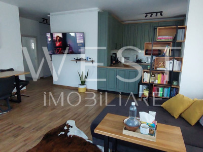 Apartament superfinisat l 77 Mp utili l terasa 68 Mp l Panorama l Teilor