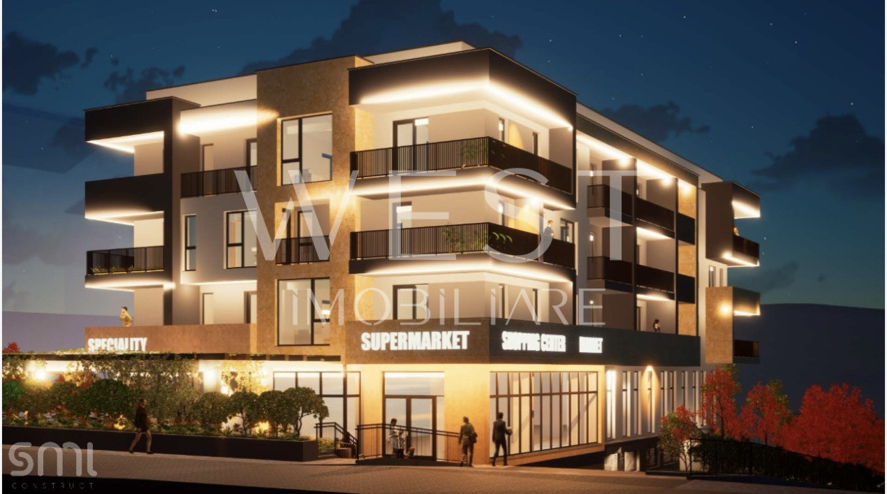 Apartament STUDIO 39mp UTIL+10mp LOGIE | Str. Eroilor 