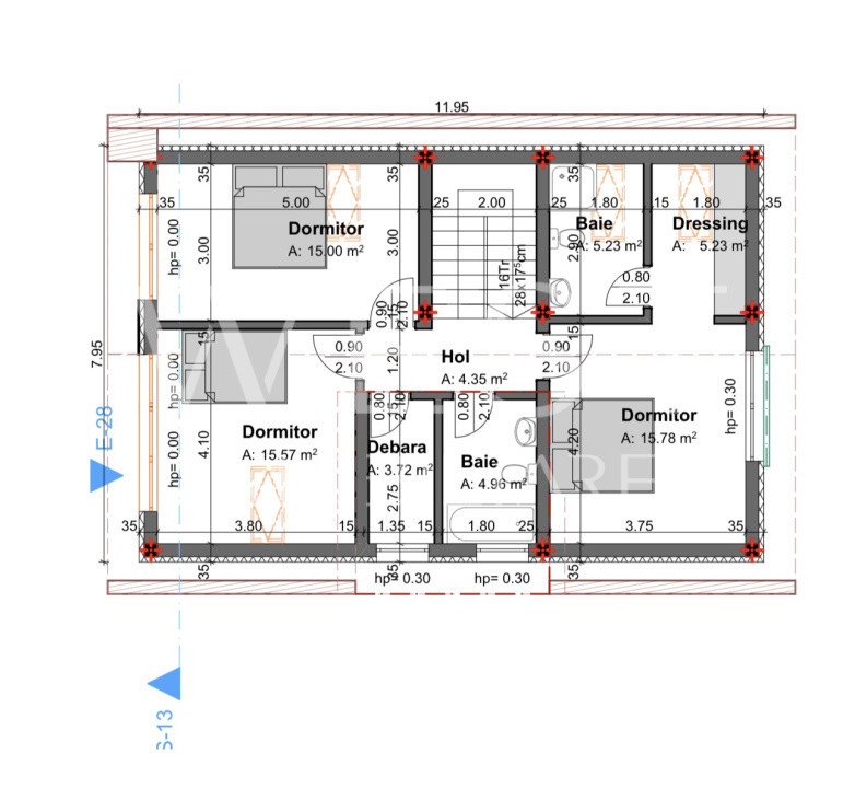 Casa individuala NOUA | 147mp UTIL | 5 camere | 700mp teren | SALICEA