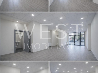 Spatiu comercial de inchiriat l vad bun l vitrina l Calea Floresti