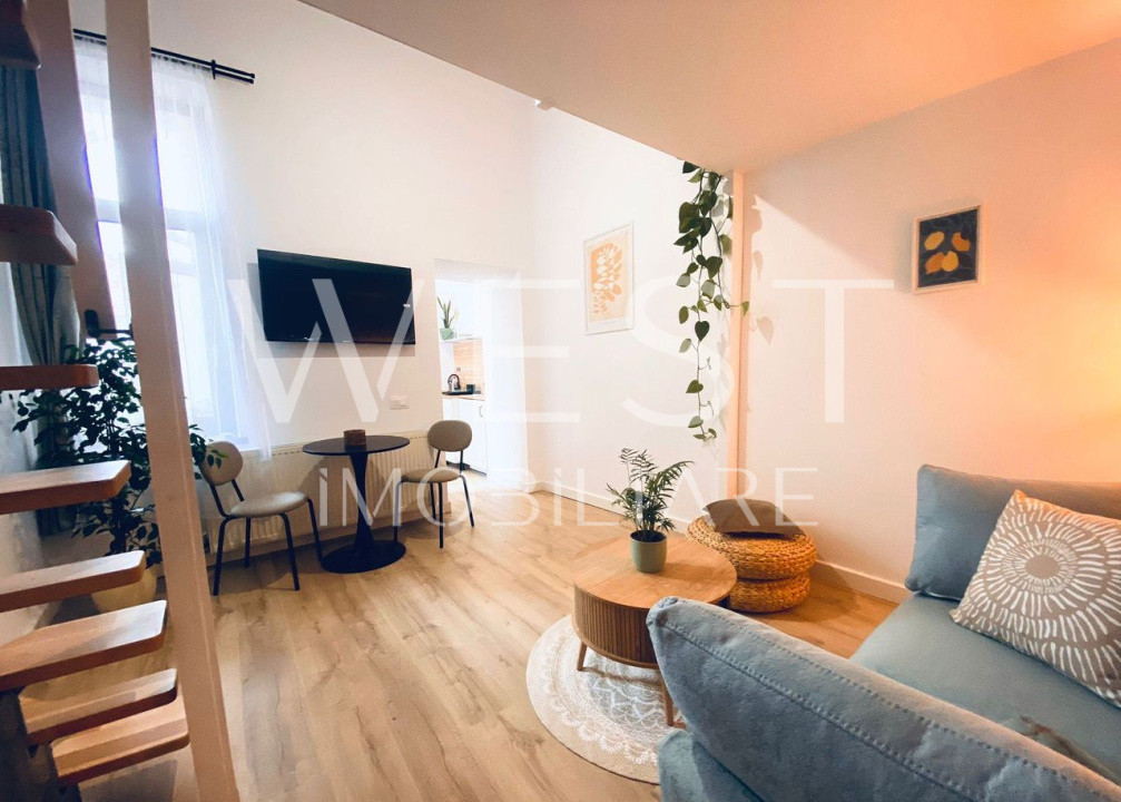 Ap tip STUDIO | ULTRAFINISAT | CF |  CENTRU | str. BOLYAI