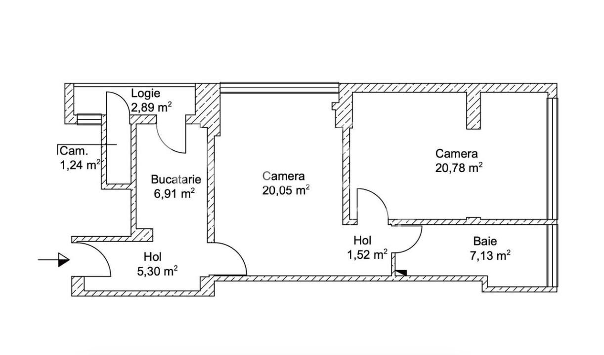 Apartament decomandat l 63 Mp l ultracentral - M. Viteazul