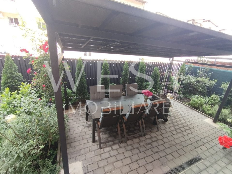Apartament de lux cu 60mp gradina! Ultra finisat/mobilat! Zona Terra!