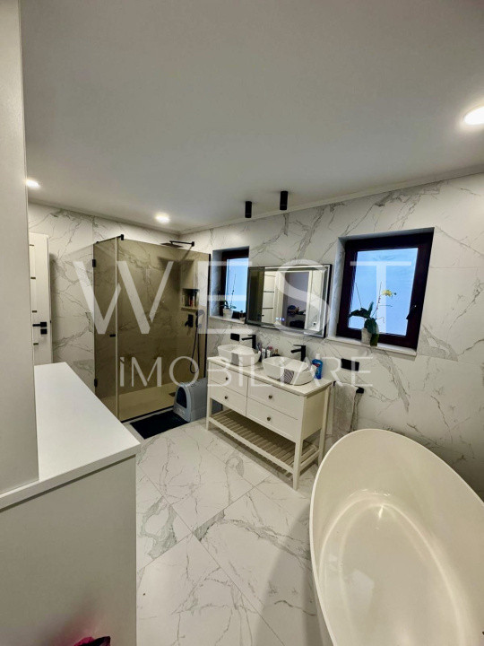 Casa MODERNA 110mp util | 250mp teren | 4 camere | MOBILATA LA CHEIE