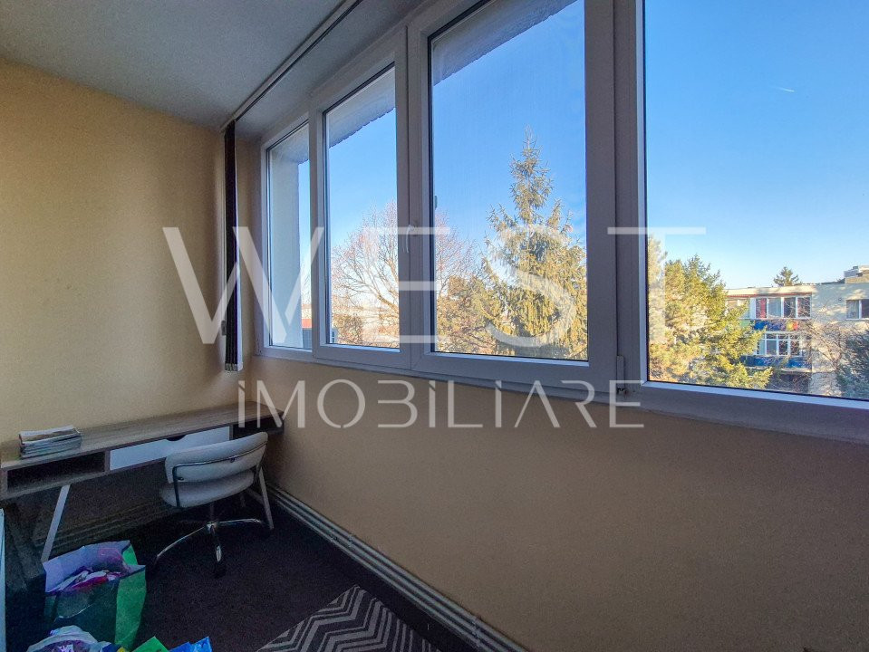 Apartament decomandat 2 camere|Balcon inchis|Plopilor-zona Platinia