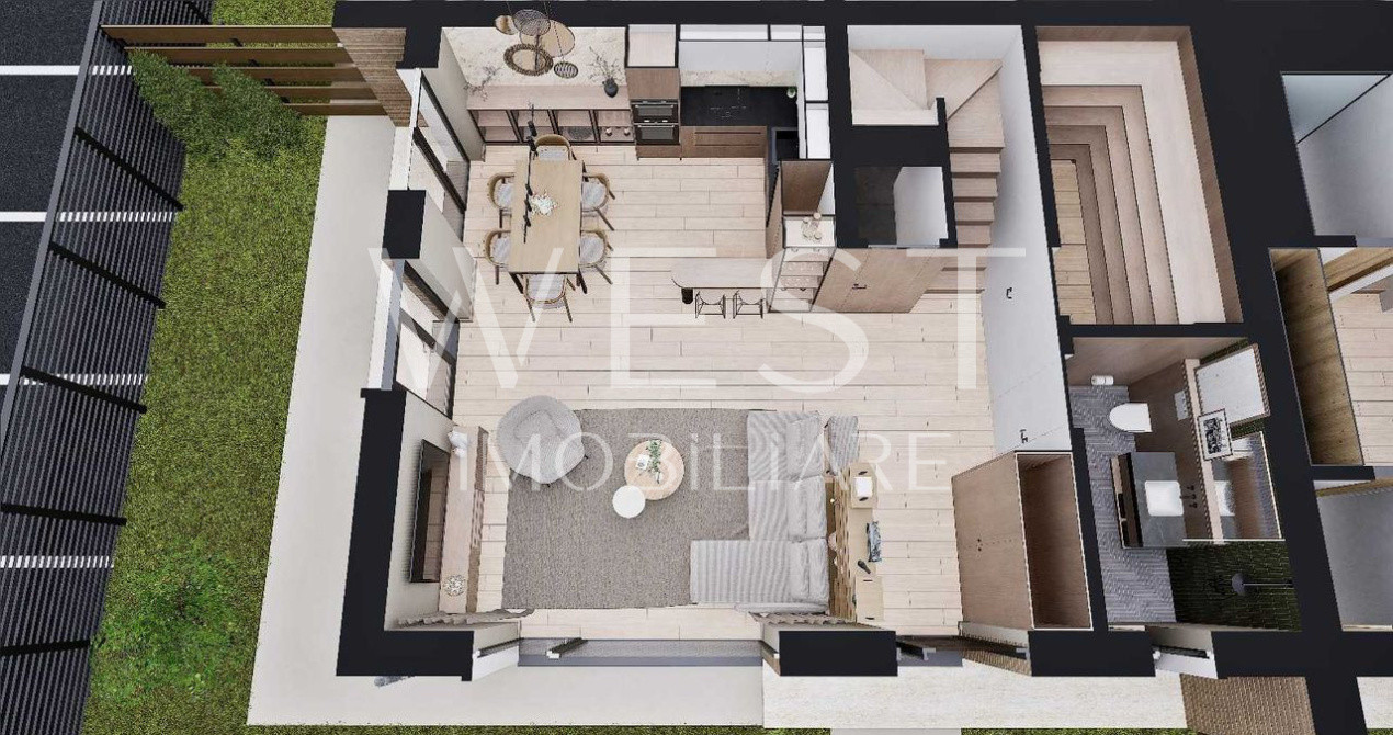 Casa cuplata | 120 mp utili | Sub cetate | locatie de exclusivista