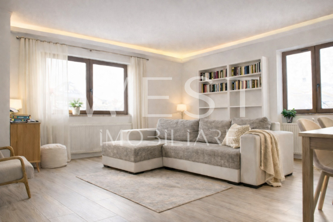 Apartament decomandat l 4 camere l 2 bai l 90 mp utili l parcare l Europa