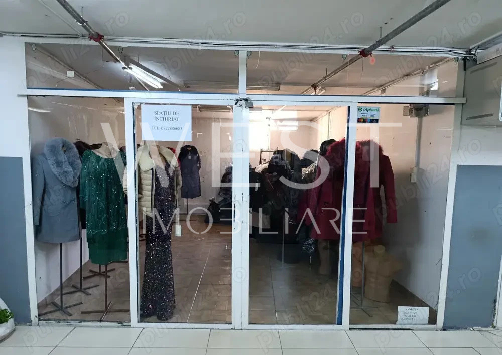 Spațiu comercial 22 mp de închiriat – Piața Mărăști