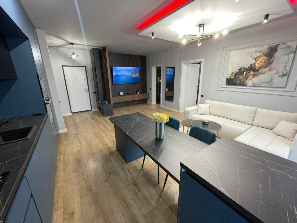 Apartment modern l 2 camere l 50 mp utili l terasa l parcare l Eroilor