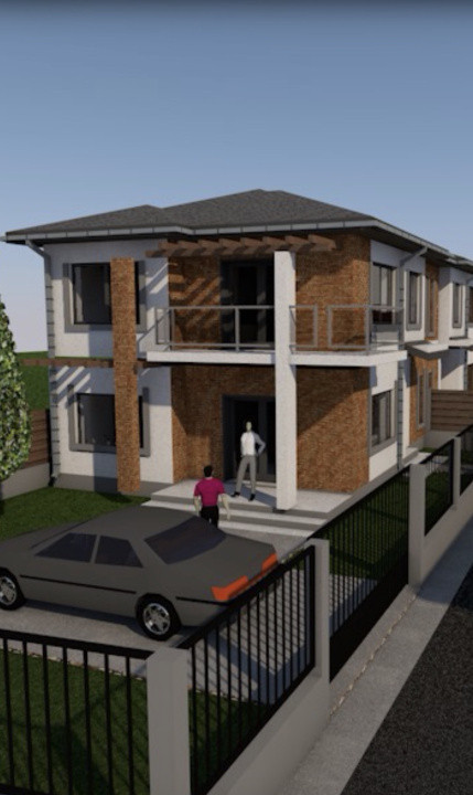 Casa NOUA | tip DUPLEX 110mp UTIL | 300mp TEREN | Tauti | SEMIFINISAT