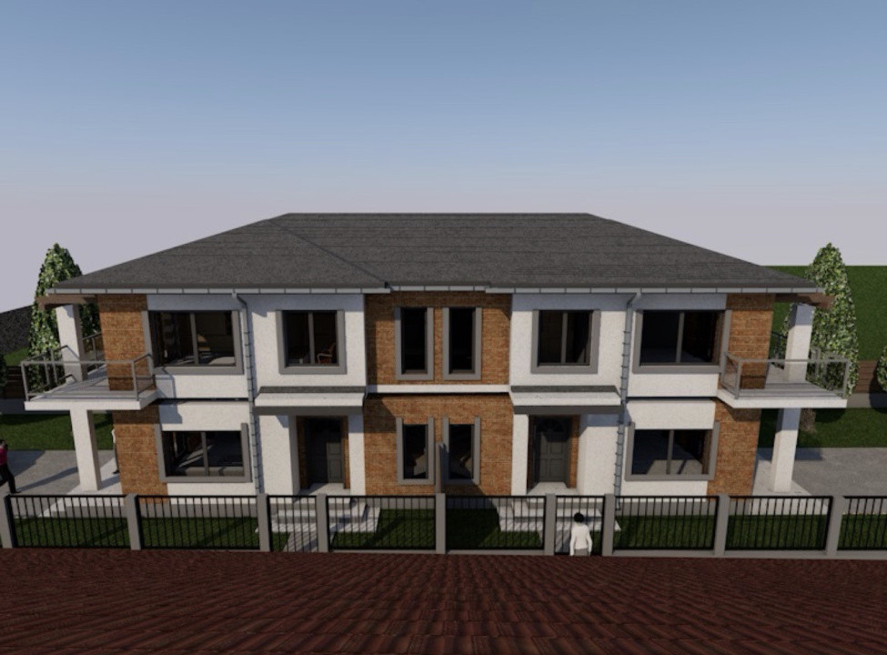 Casa NOUA | tip DUPLEX 110mp UTIL | 300mp TEREN | Tauti | SEMIFINISAT