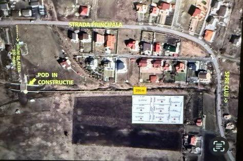 Teren intravilan l 603 mp l 2 fronturi l Chinteni 