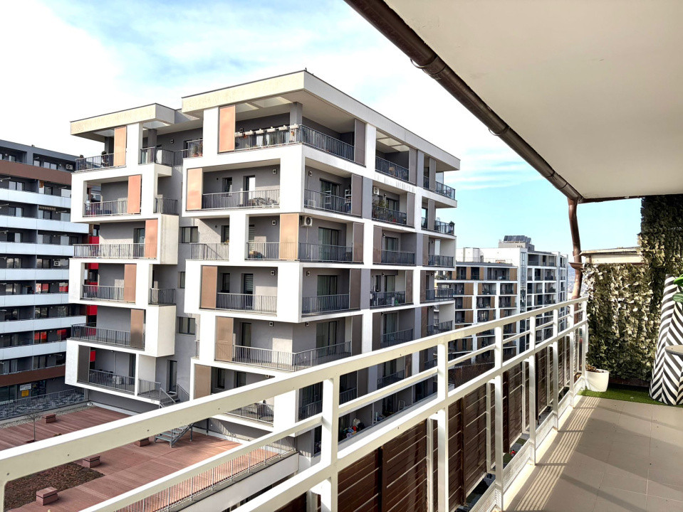 Penthouse pe 2 niveluri l 160 mp utili l terase 75 mp l parcare l B. Ziua