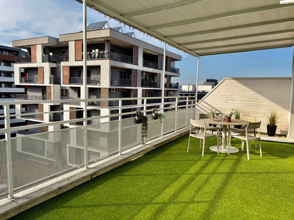 Penthouse pe 2 niveluri l 160 mp utili l terase 75 mp l parcare l B. Ziua