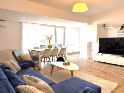 Penthouse pe 2 niveluri l 160 mp utili l terase 75 mp l parcare l B. Ziua