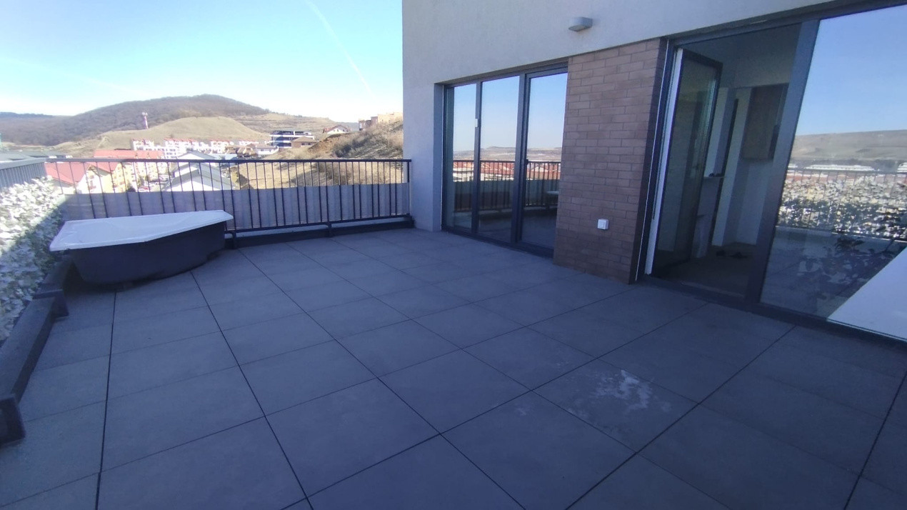 Penthouse modern | Florești – Str. Teilor | Terasă spațioasă