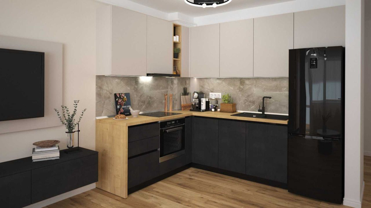 Apartament 2 camere, 48 mp + 2 parcări subterane incluse – Str. Sub Cetate