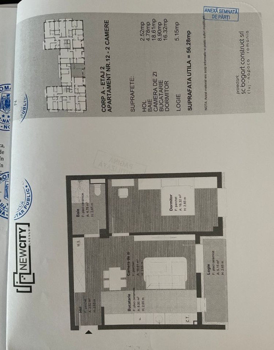 Apartament 2 Camere | Parcare subterana | Zona Tineretului Floresti 