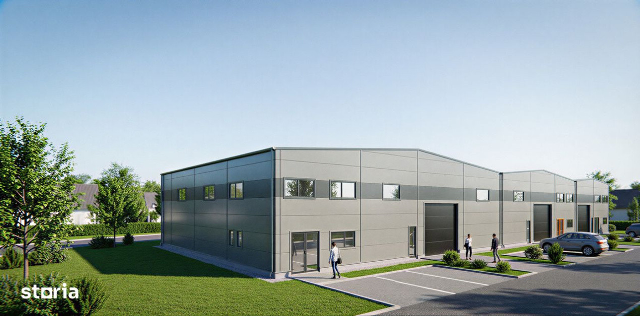 Hala industriala noua l 570 mp utili l 1234 mp teren l Apahida