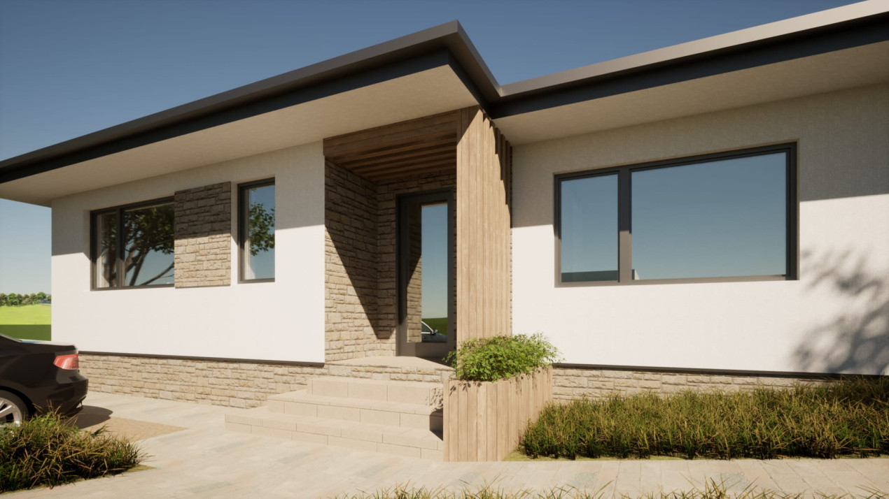 Teren autorizat 3 case individuale | 2500mp | UTILITATI LA PARCELA